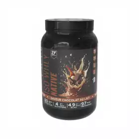 ISO WHEY NATIVE 2KG ZIMFIT CHOCOLAIT