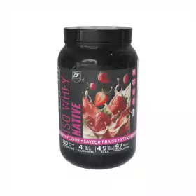 ISO WHEY NATIVE 2KG ZIMFIT FRAISE