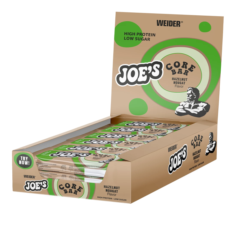 Joe's Core Bar : Barre Protéinée Gourmande et Sain pour une Alimentation Équilibrée Joe's Core Bar : Barre Protéinée Gourmande et Sain pour une Alimentation Équilibrée