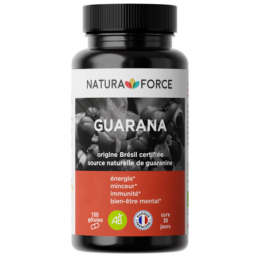 Guarana Bio – 150 Gélules – Natura Force