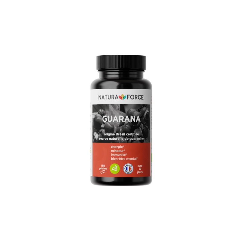 Guarana Bio – 150 Gélules – Natura Force Guarana Bio – 150 Gélules – Natura Force