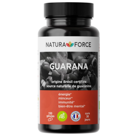 Guarana Bio – 150 Gélules – Natura Force