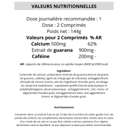 Guarana Bio – 150 Gélules – Natura Force