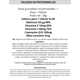 H2O-Q10 – 60 Gélules – BioTech USA