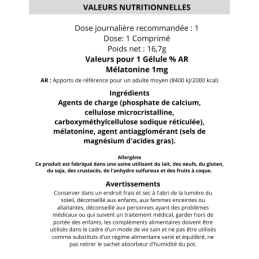 Melatonin – BioTechUSA 90 comprimés