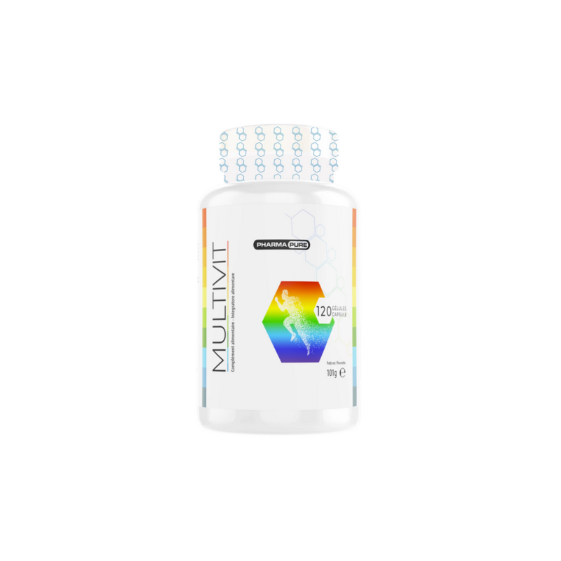 MULTIVIT – PHARMA PURE | 120 Gélules MULTIVIT – PHARMA PURE | 120 Gélules